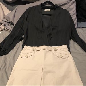 Ann Taylor khaki skirt
